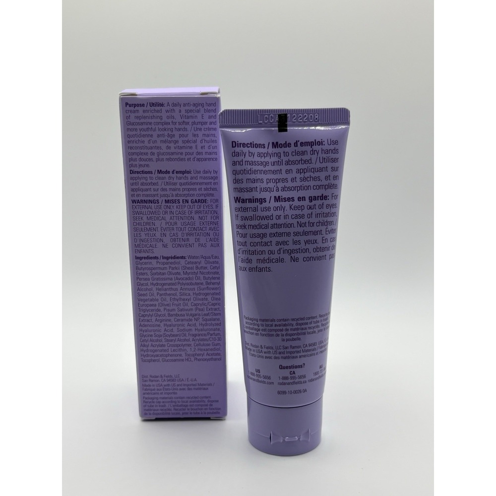 Rodan + Fields Volumizing Hand Cream Anti-Aging Moisturizer for Hands, 50ml NIB - Picture 2 of 7